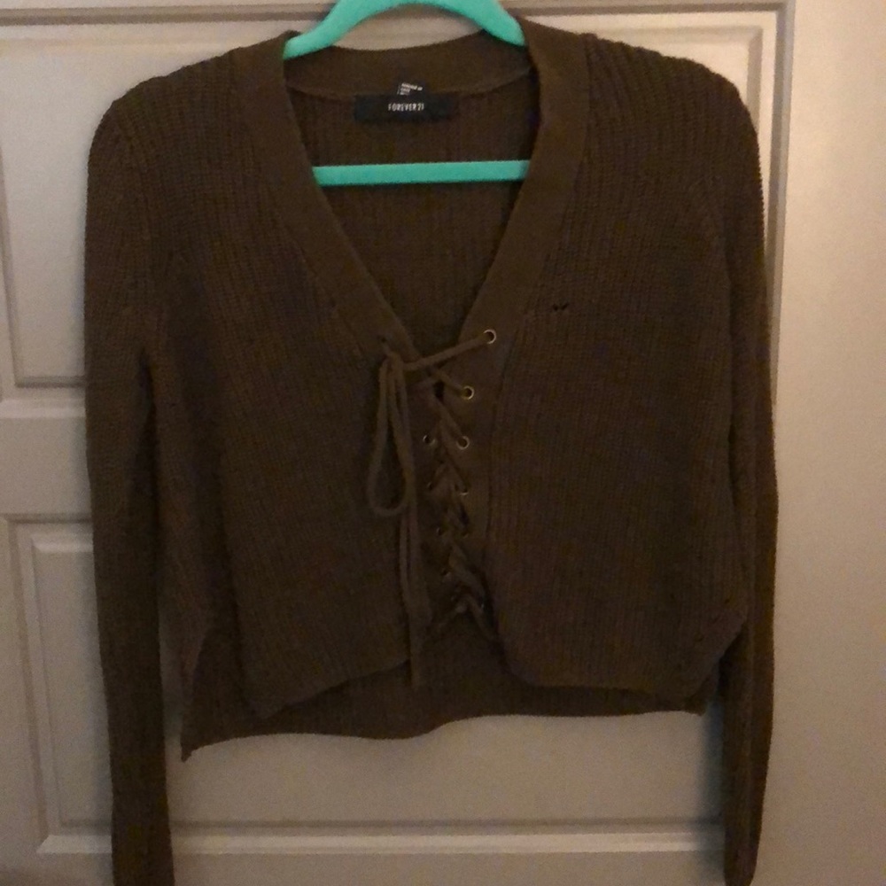 Forever 21: Hunter Green sweater